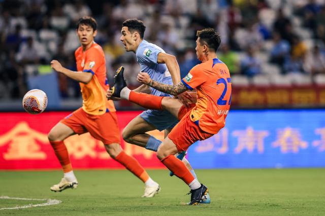 赏金女王模拟器-【中超】拜合拉木反戈破门 深圳新鹏城1比4山东泰山